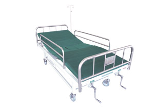 不銹鋼、噴塑混合型多功能護(hù)理床D221